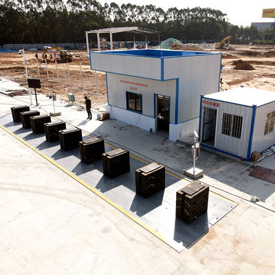 U Straalstructuur 50 Ton 3x15m de Digitale Weegbrug van OIML